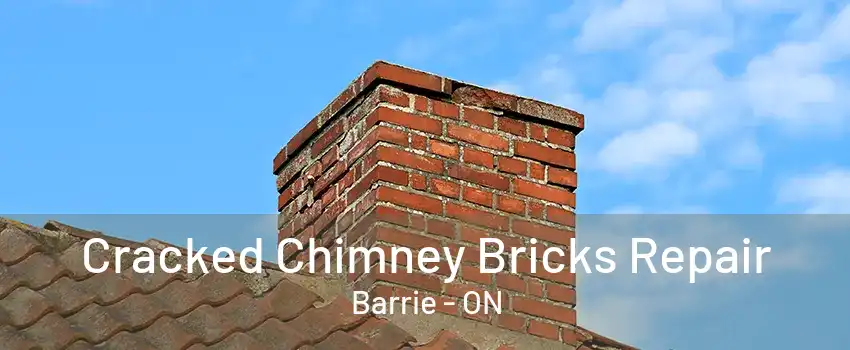 Cracked Chimney Bricks Repair Barrie - ON