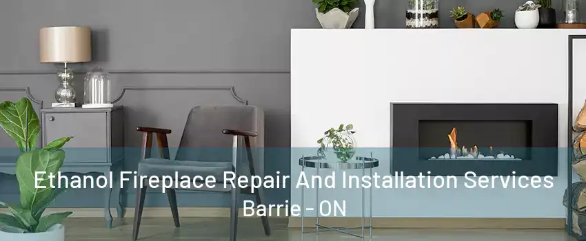 Ethanol Fireplace Repair And Installation Services Barrie - ON