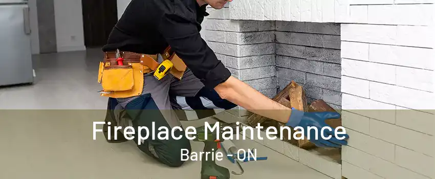 Fireplace Maintenance Barrie - ON