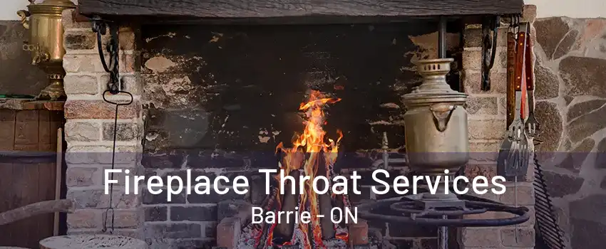 Fireplace Throat Services Barrie - ON