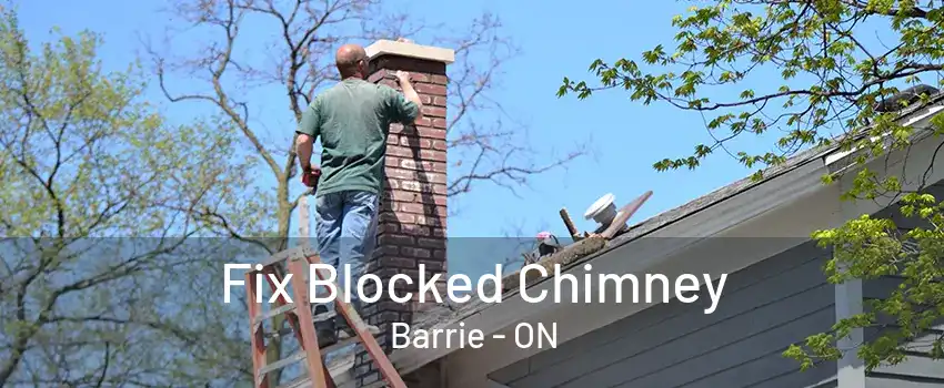 Fix Blocked Chimney Barrie - ON