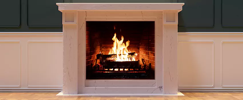 Decorative Electric Fireplace Installation in Barrie, Ontario