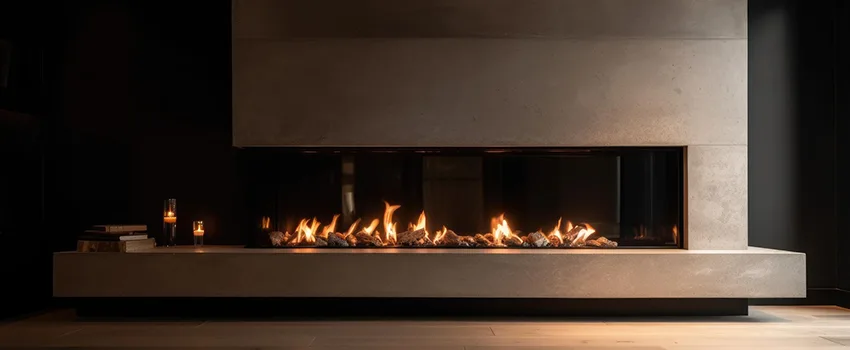 Gas Fireplace Ember Bed Design Services in Barrie, Ontario