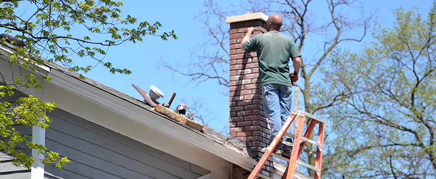 Vinyl and PVC Chimney Flashing Installation in Barrie, ON